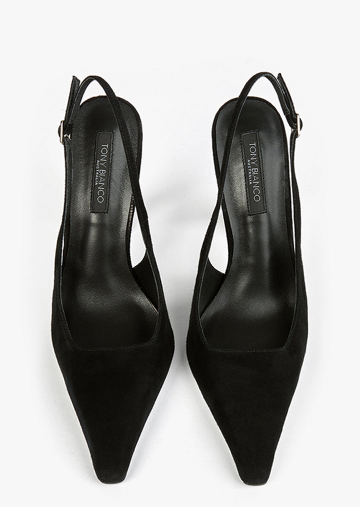 Sassy Black Suede