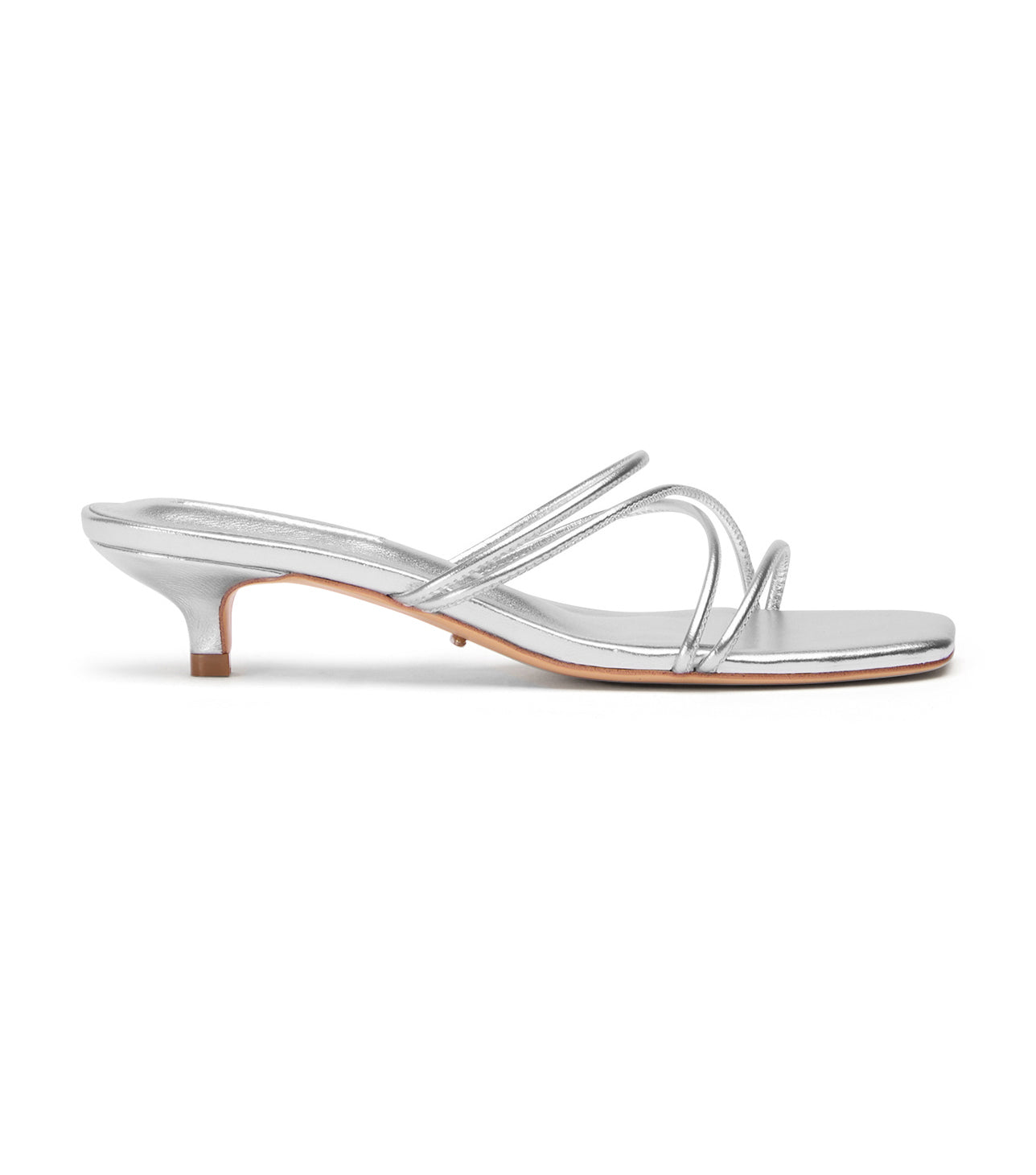 Alicia Silver Nappa Metallic