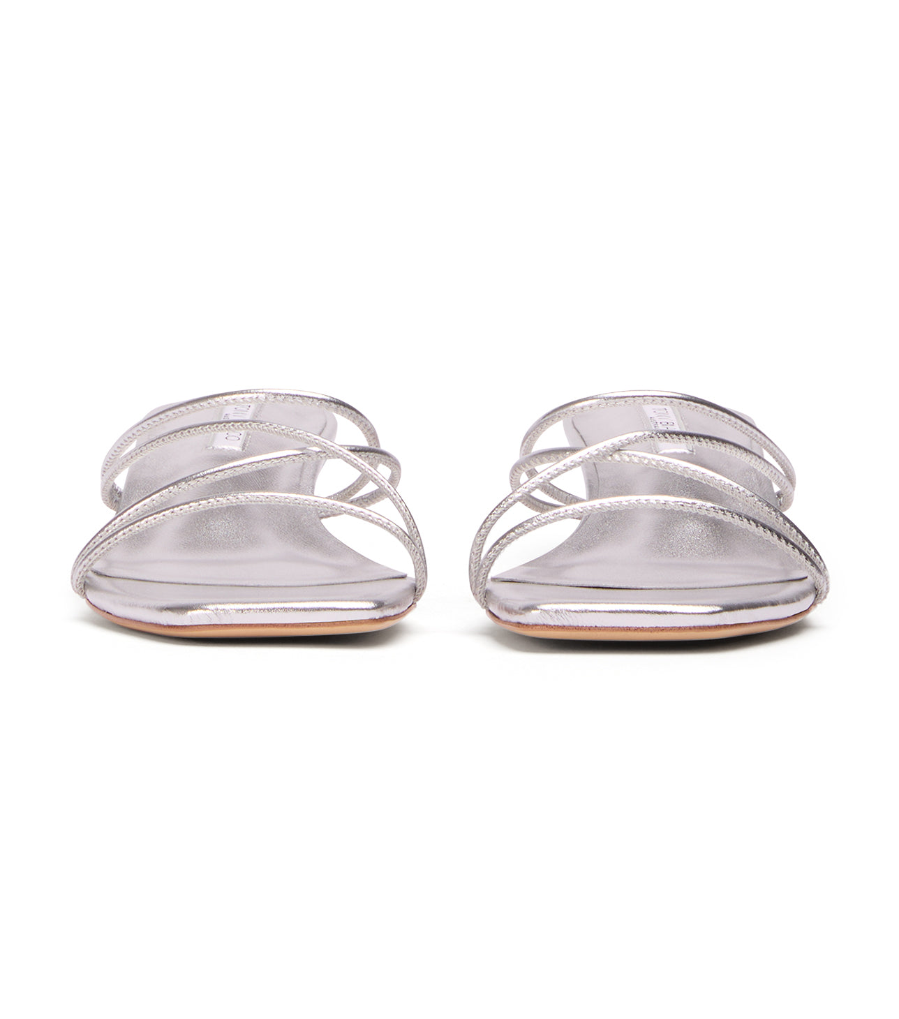 Alicia Silver Nappa Metallic