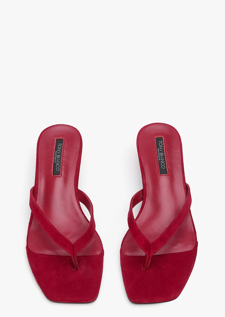 Annie Scarlet Suede