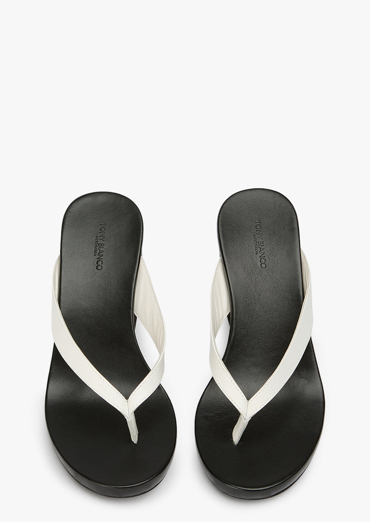 Avanti Milk Capretto/Black Suede