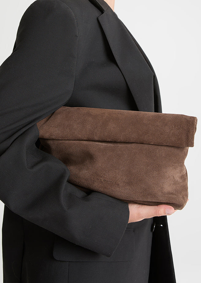Avva Espresso Suede