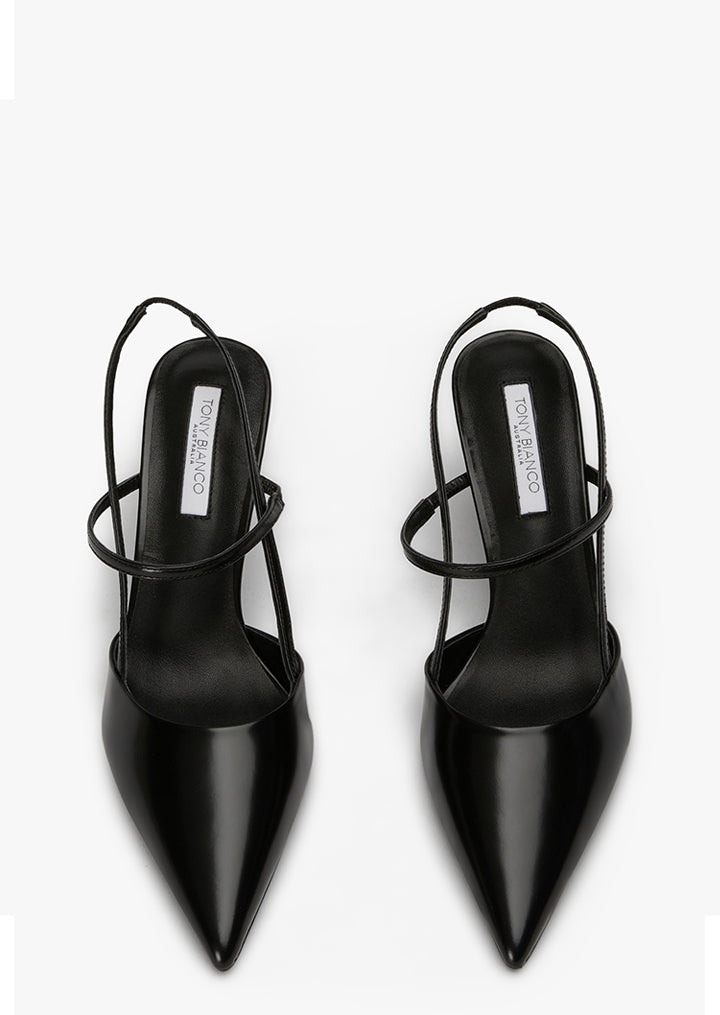 Belle Black Hi Shine