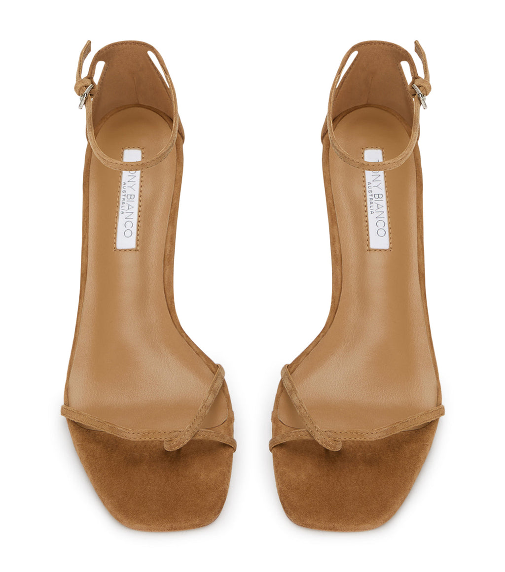Betti Taupe Suede