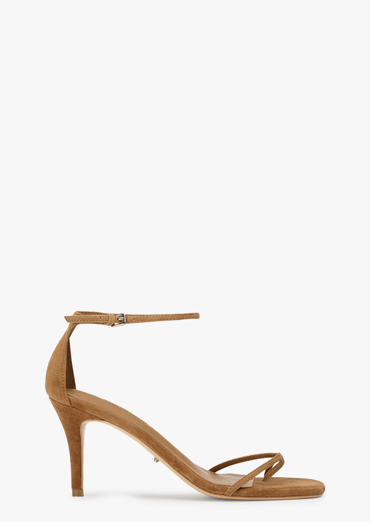 Betti Taupe Suede
