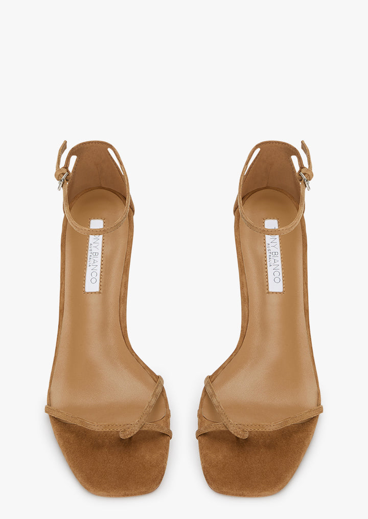 Betti Taupe Suede