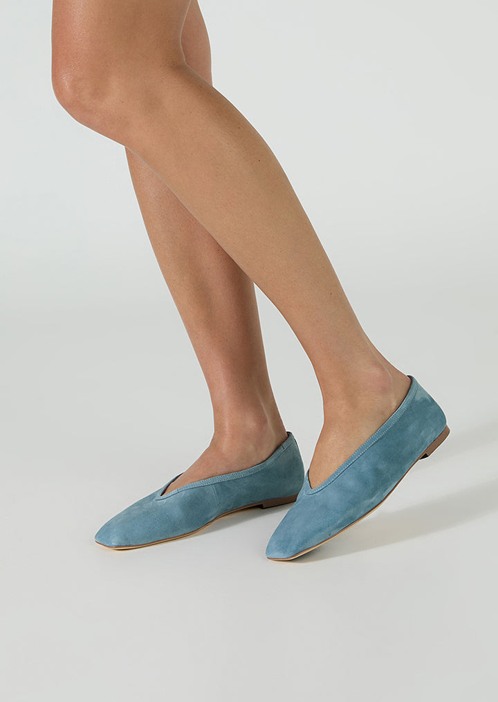 Bianca Denim Suede