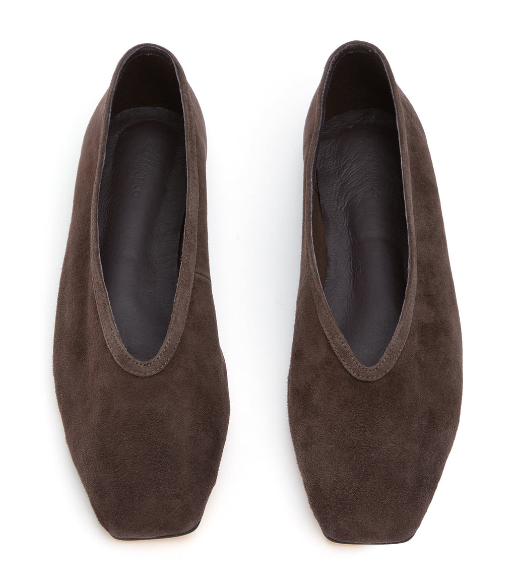 Bianca Espresso Suede