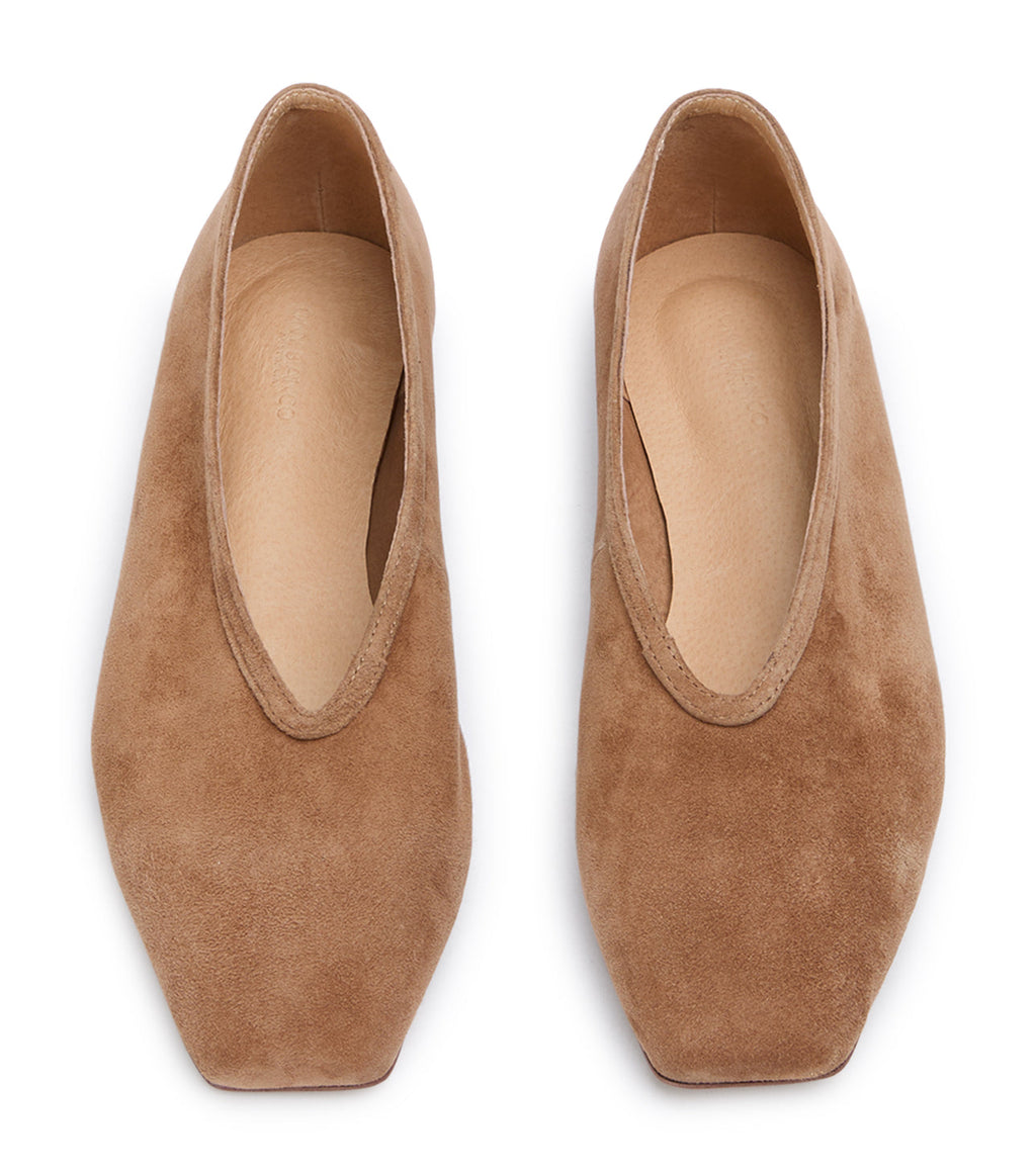 Bianca Taupe Suede