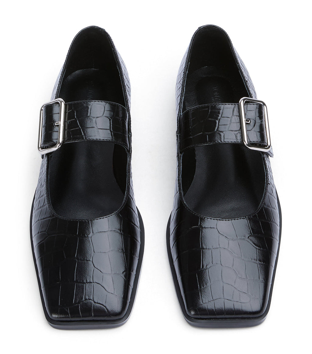 Brandy Black Croc