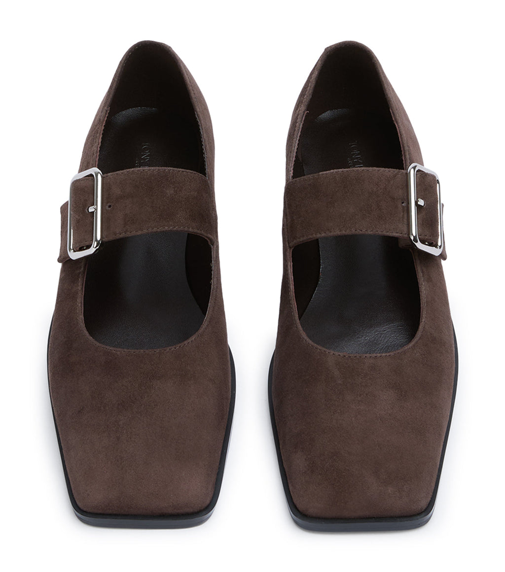 Brandy Espresso Suede