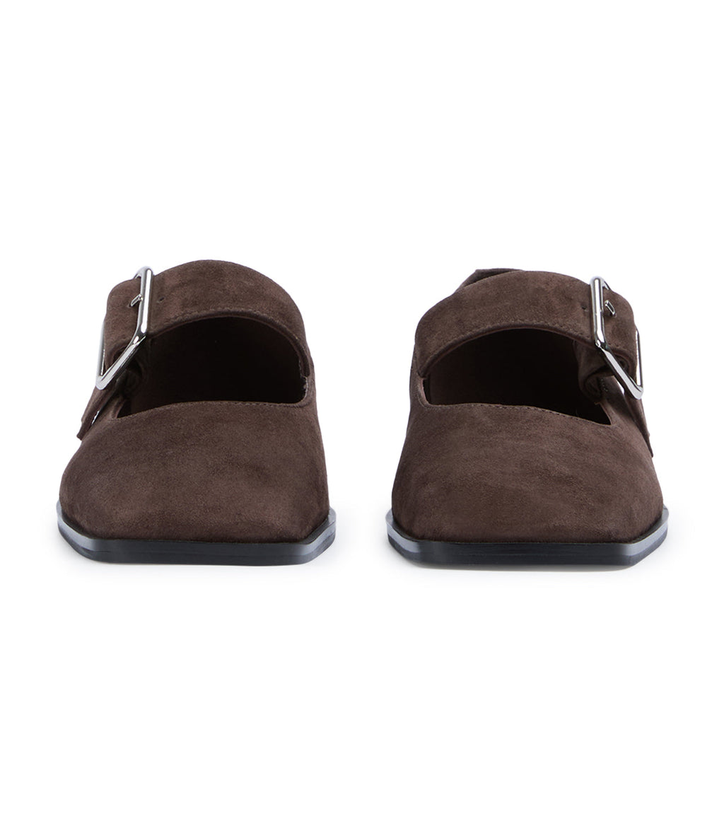 Brandy Espresso Suede