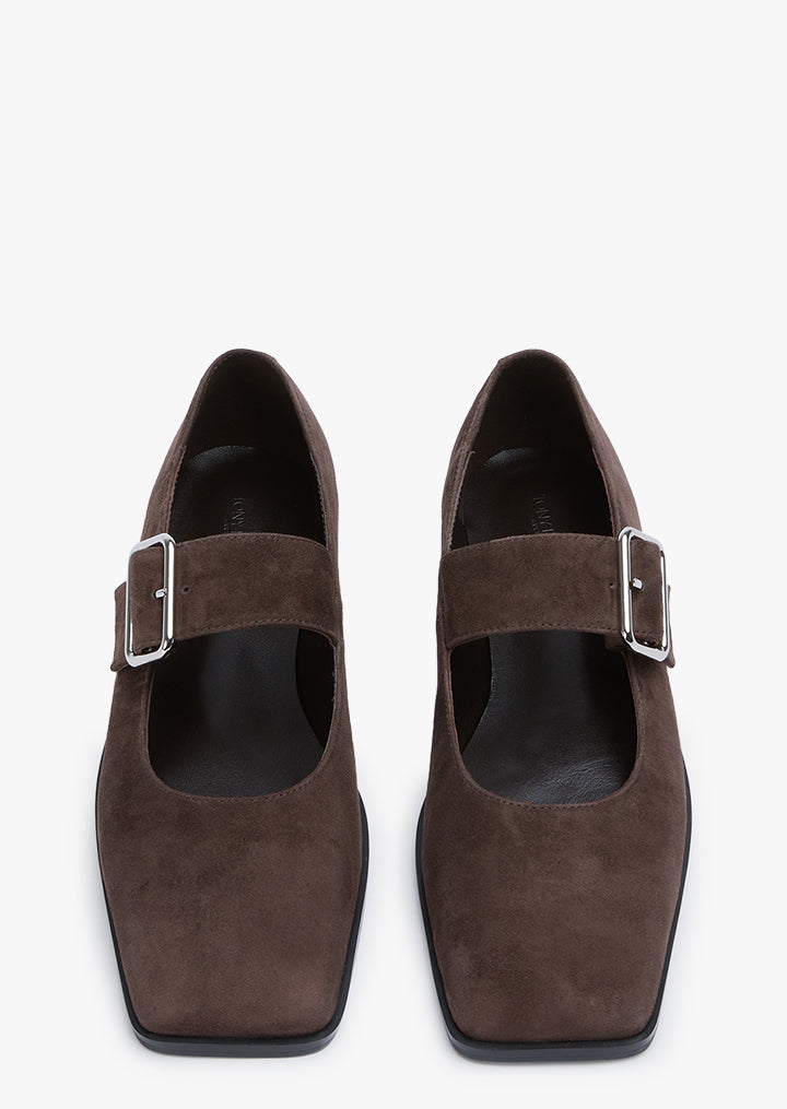Brandy Espresso Suede