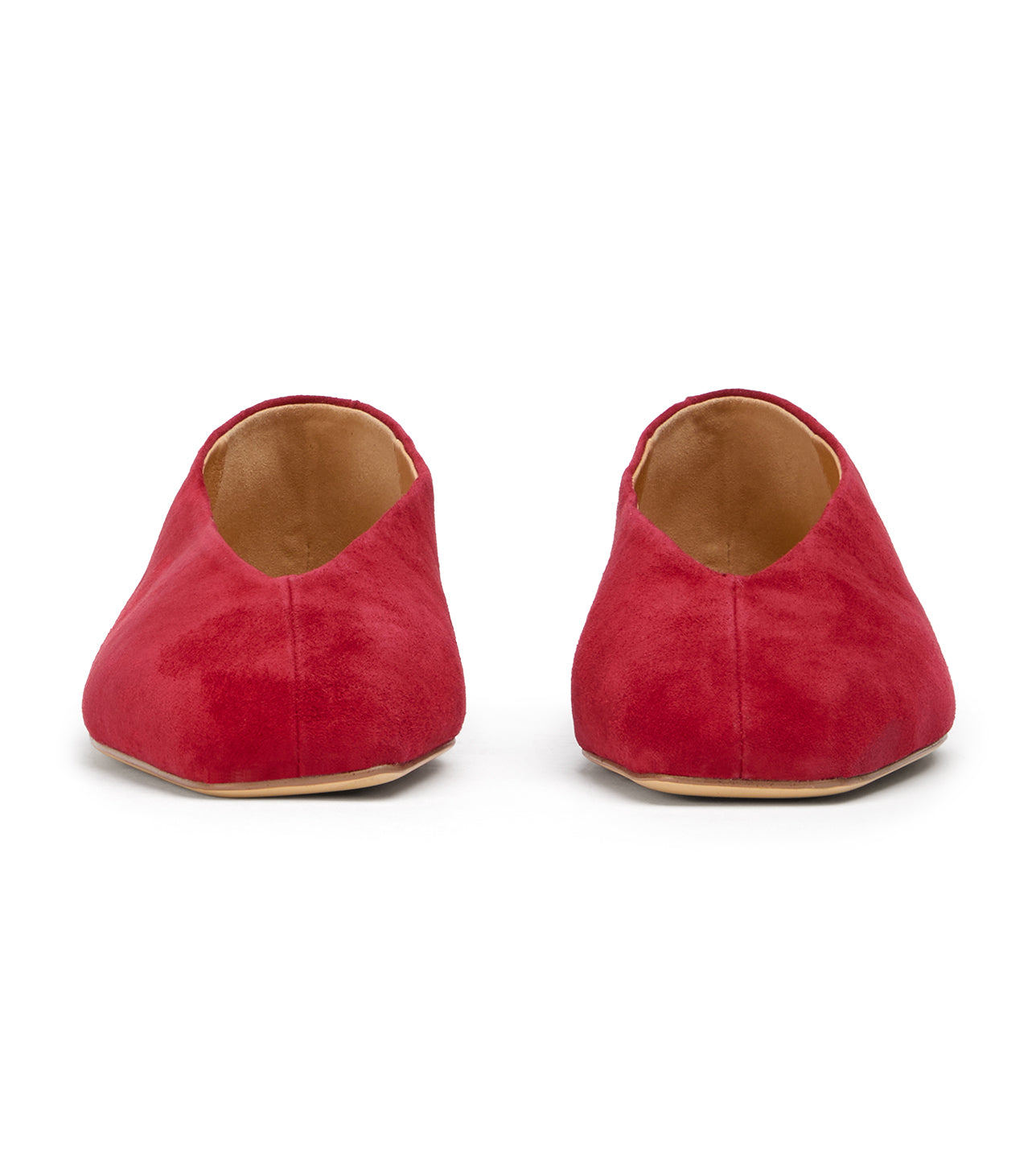 Brash Scarlet Suede