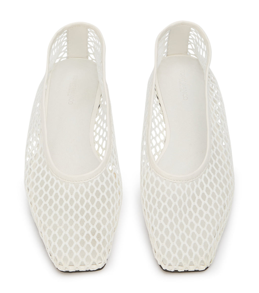 Buzz White Mesh