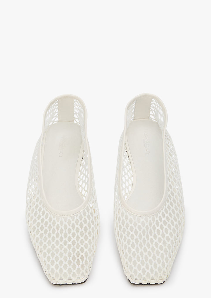 Buzz White Mesh