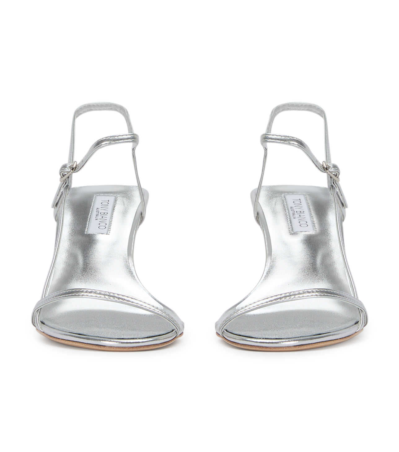 Caprice Silver Nappa Metallic