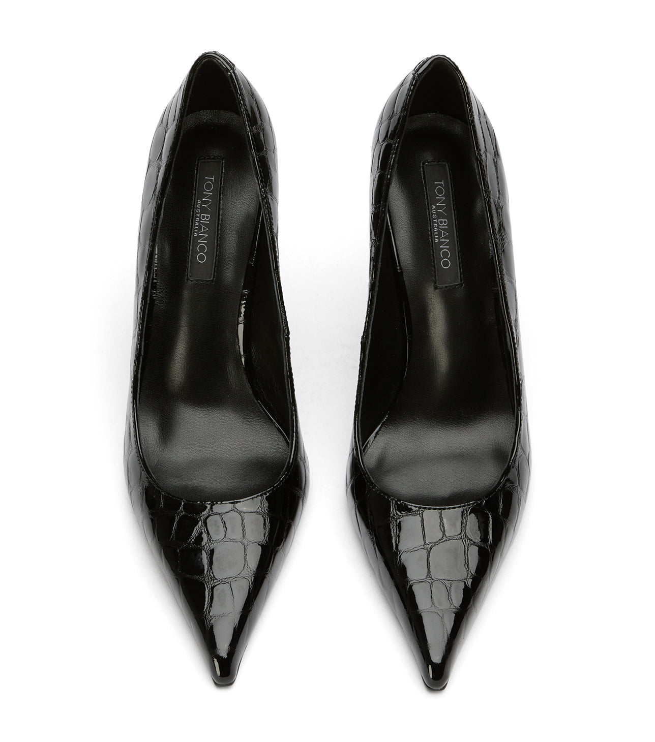 Cassidy Black Croc Patent