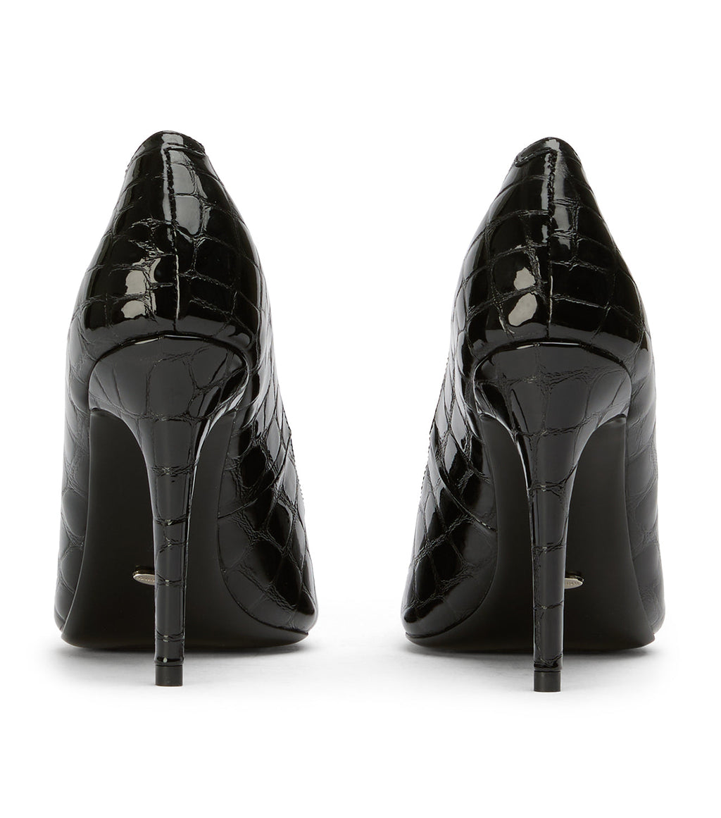 Cassidy Black Croc Patent