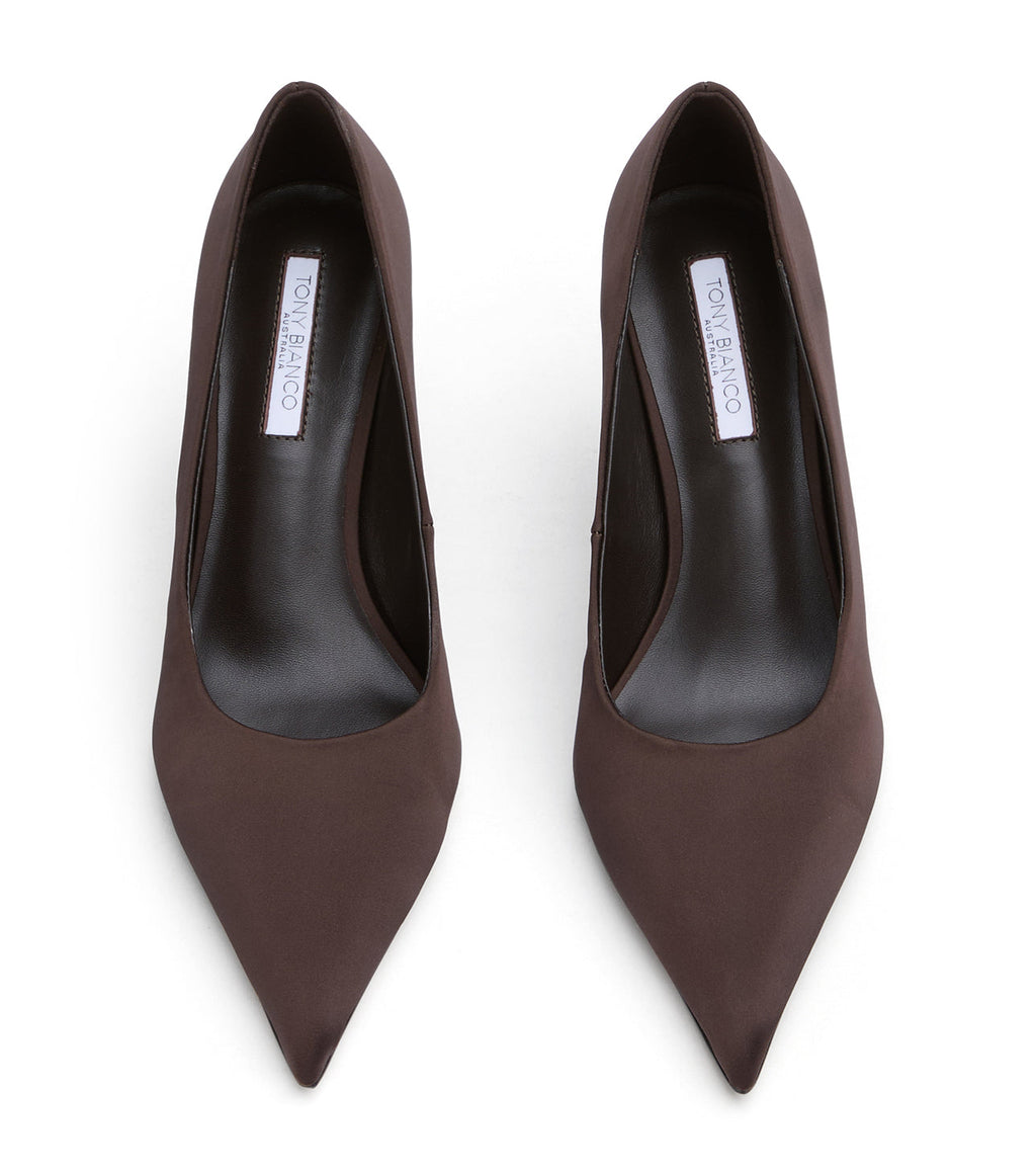 Chloe Choc Satin