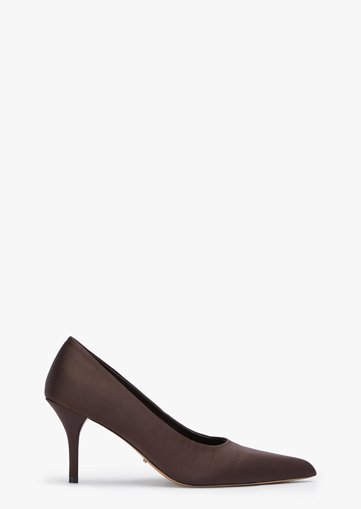 Chloe Choc Satin