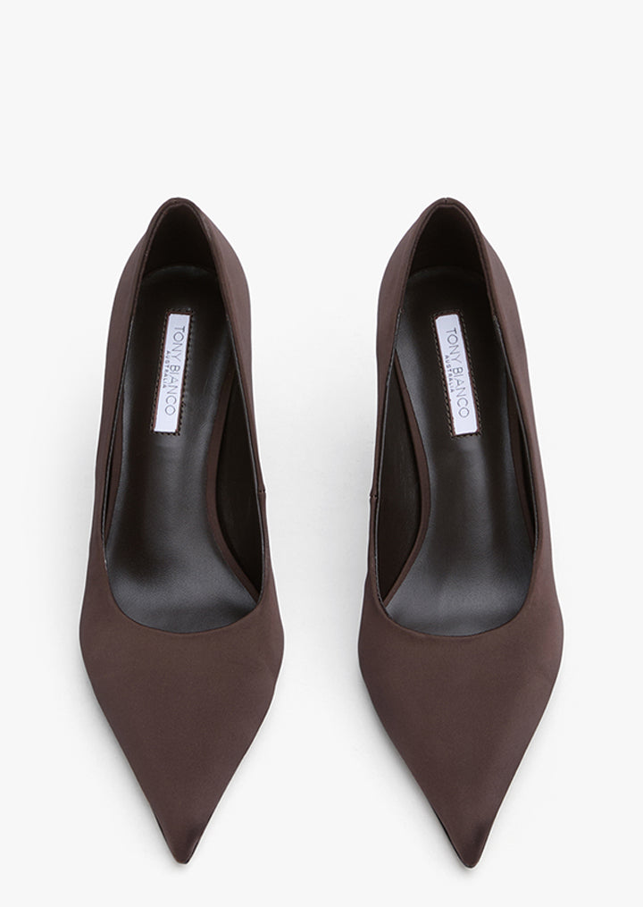 Chloe Choc Satin