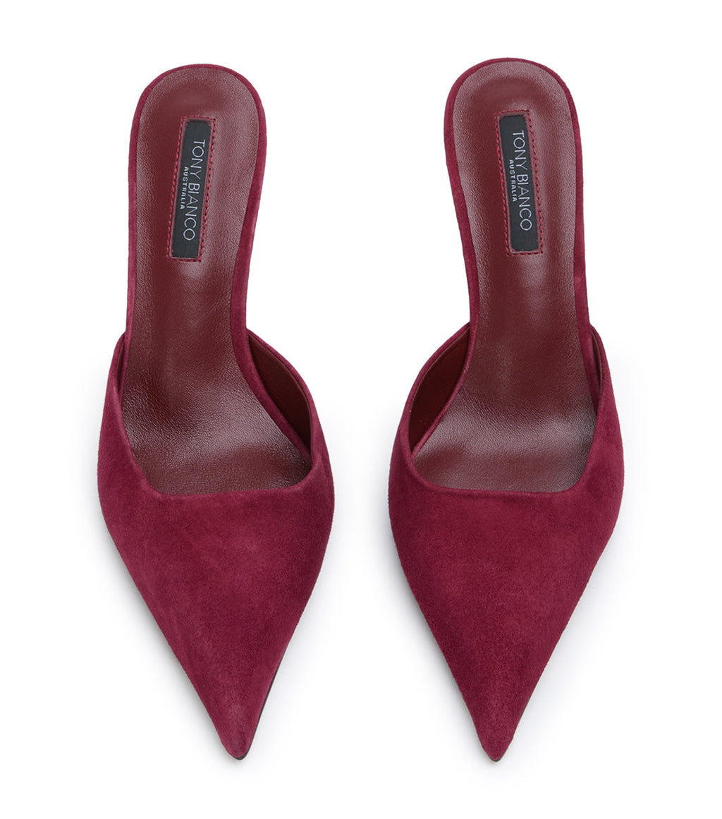 Cosmic Bordeaux Suede
