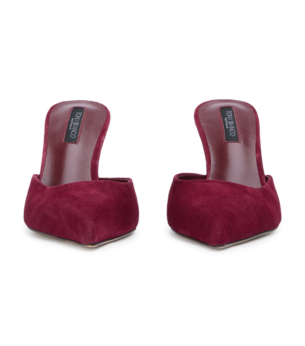 Cosmic Bordeaux Suede