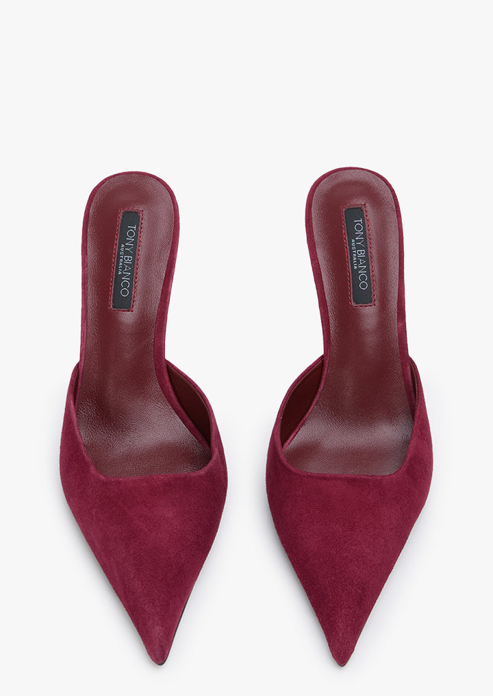 Cosmic Bordeaux Suede