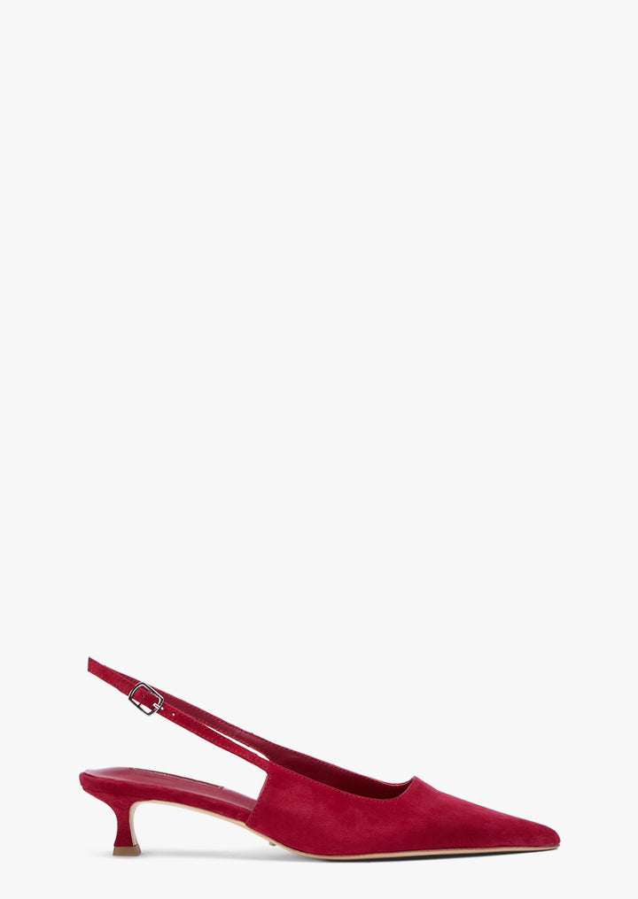 Crush Scarlet Suede