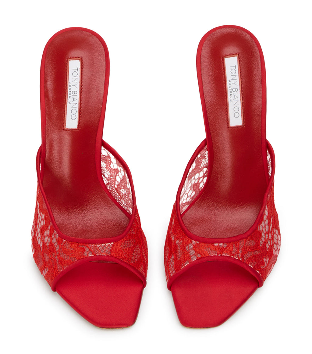 Dashing Red Brocade