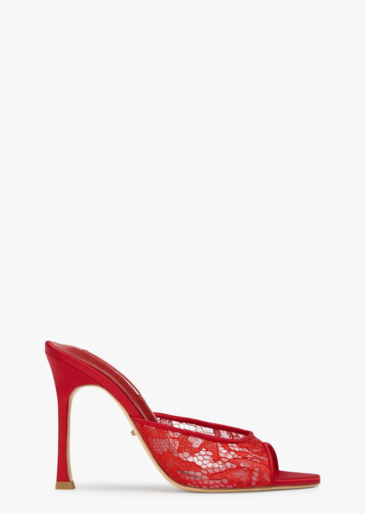 Dashing Red Brocade
