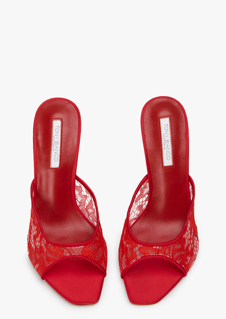 Dashing Red Brocade