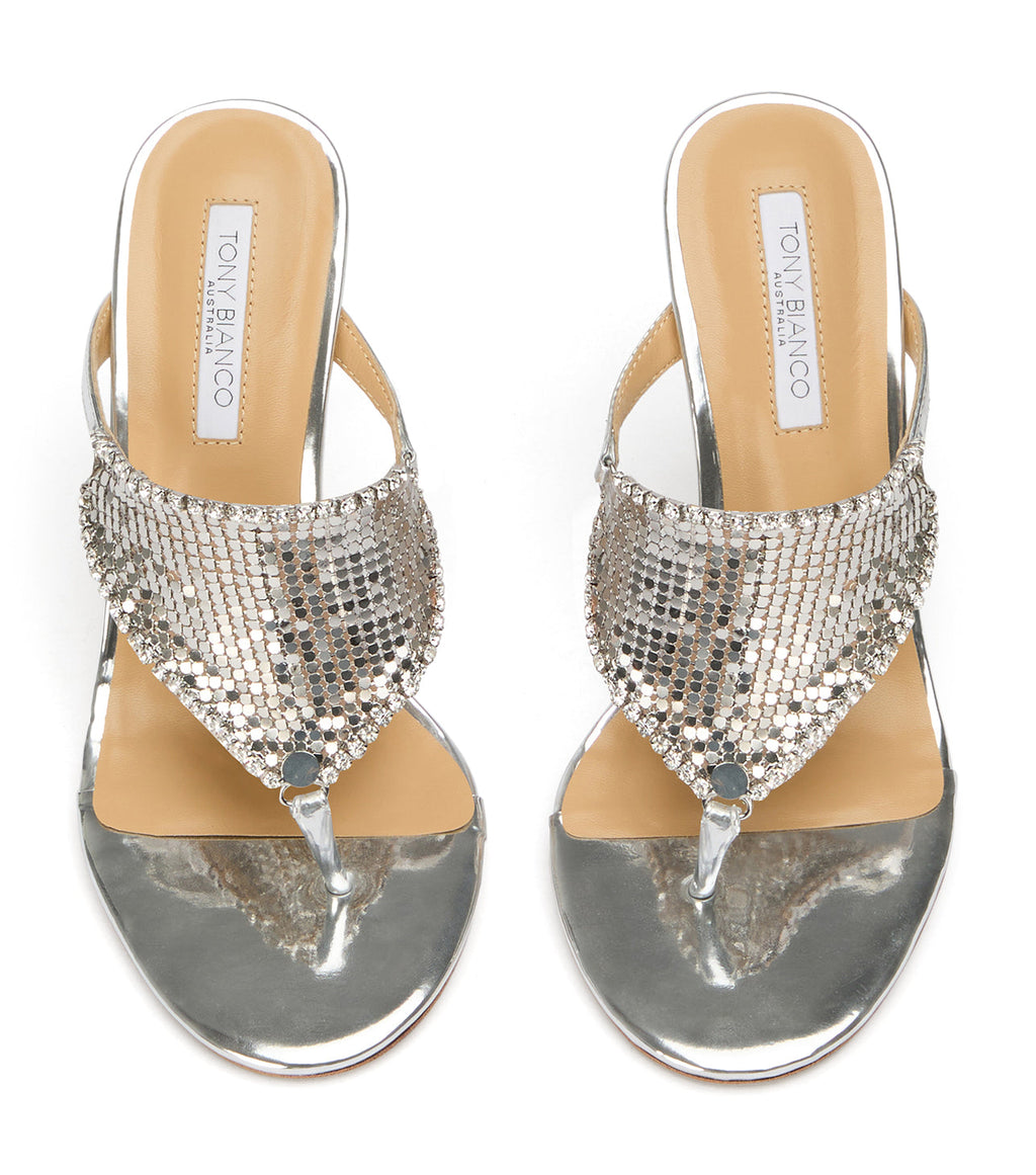 Demure Silver Glomesh