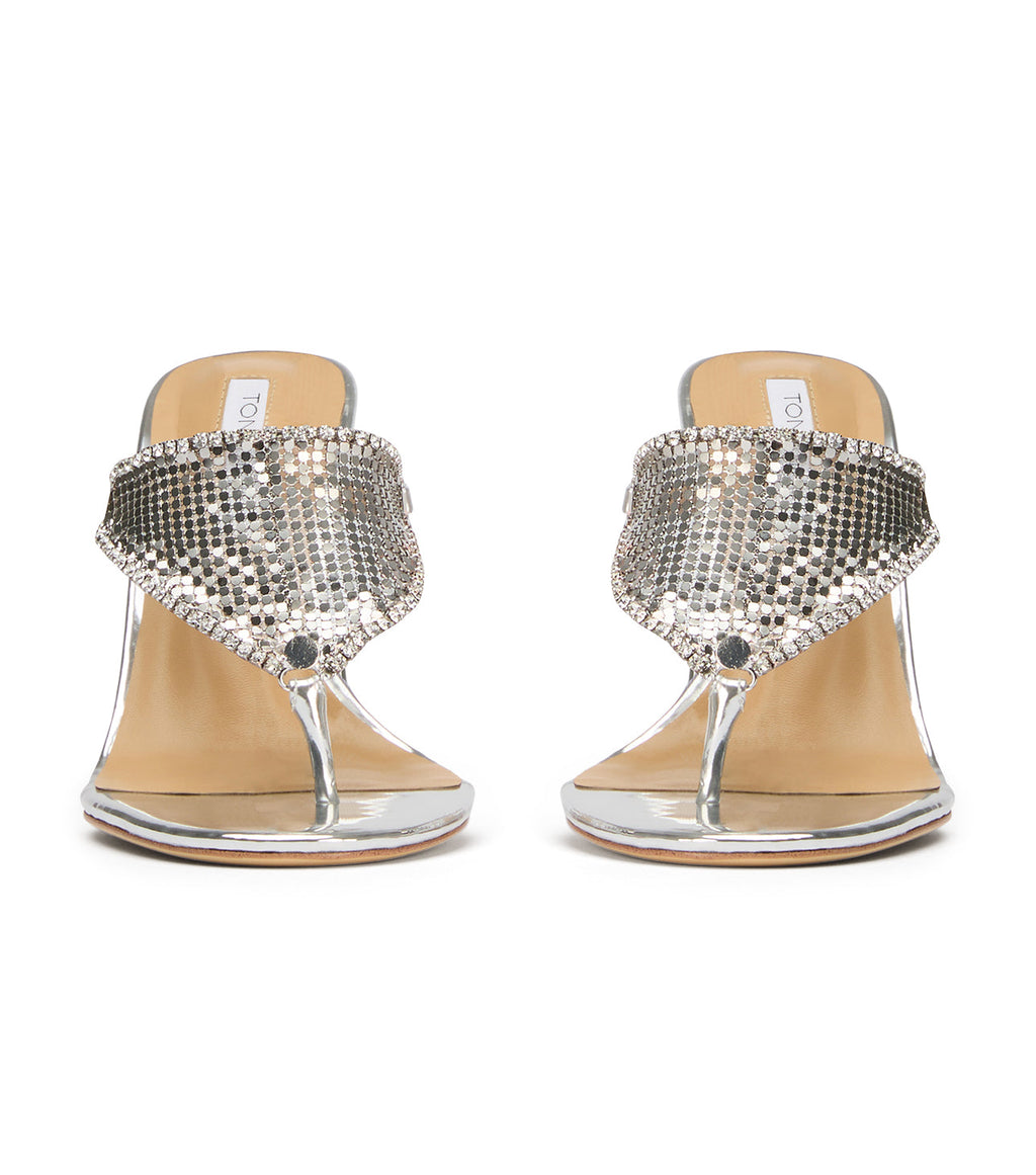 Demure Silver Glomesh