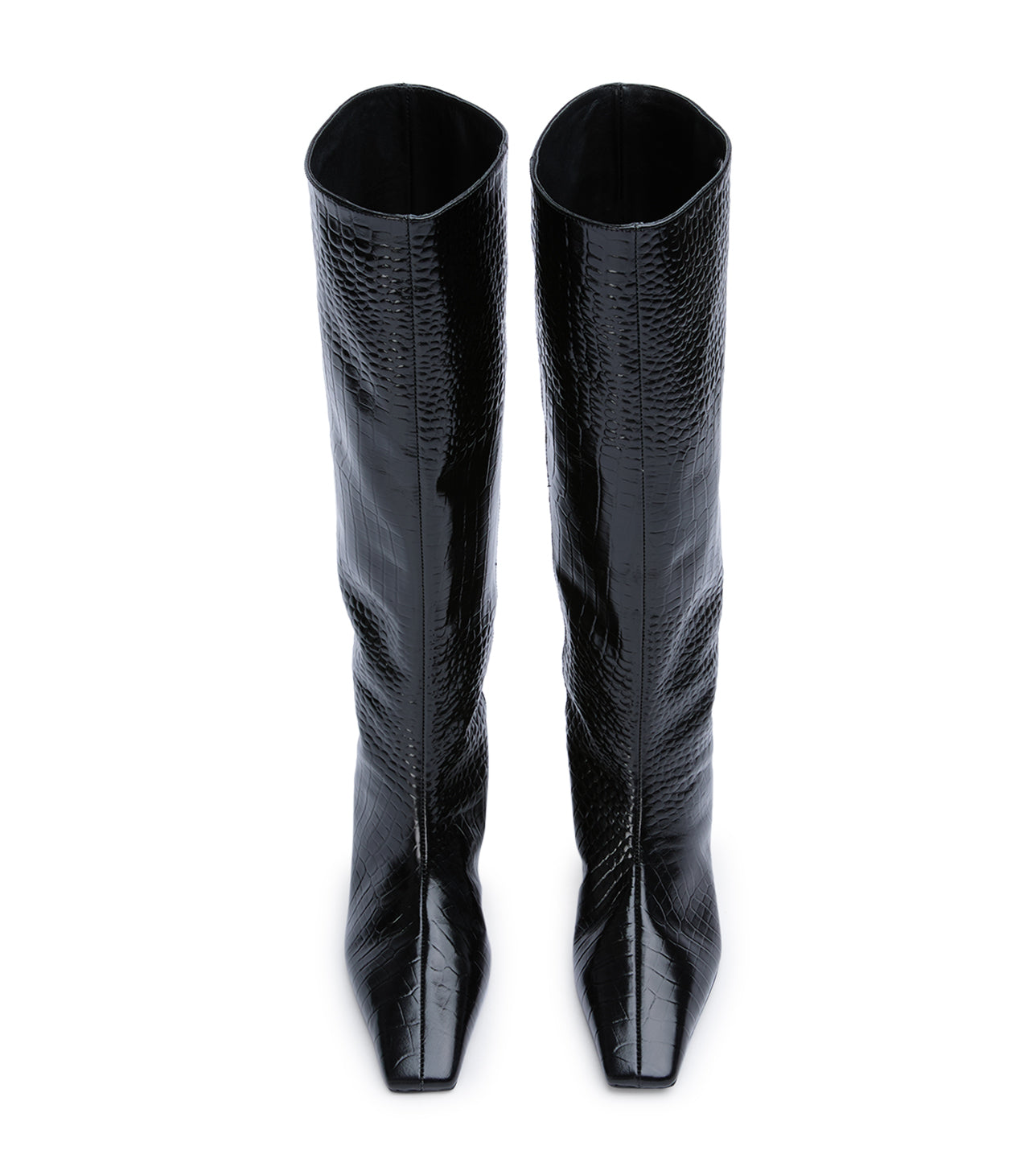 Evysa Black Croc