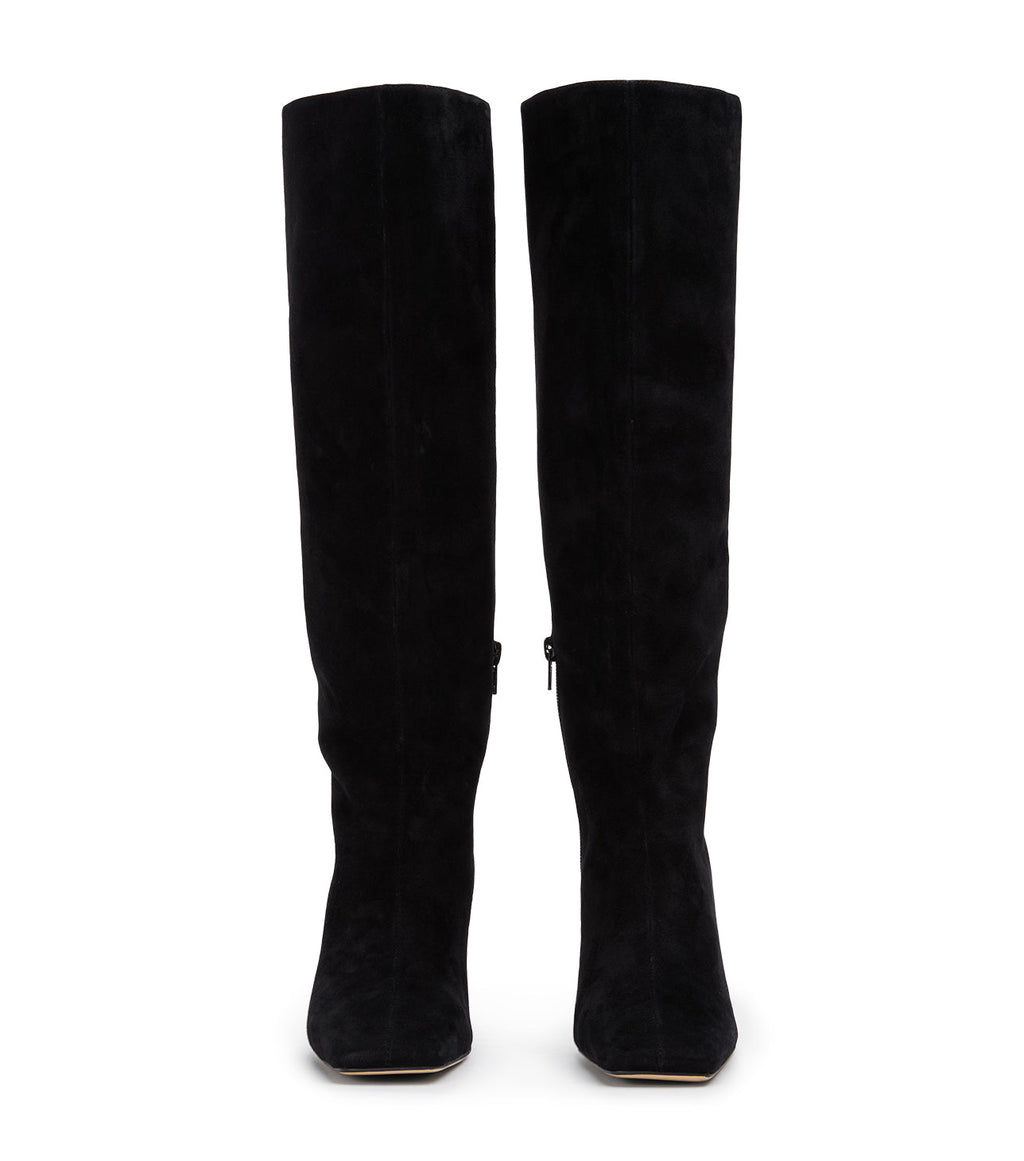 Flex Black Suede