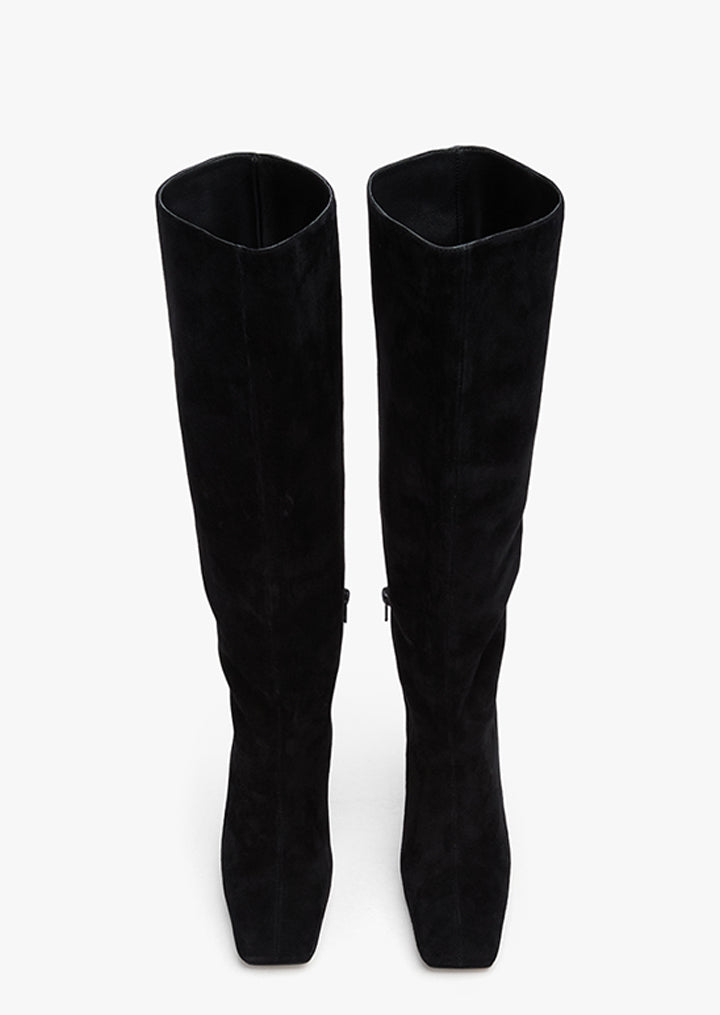 Flex Black Suede