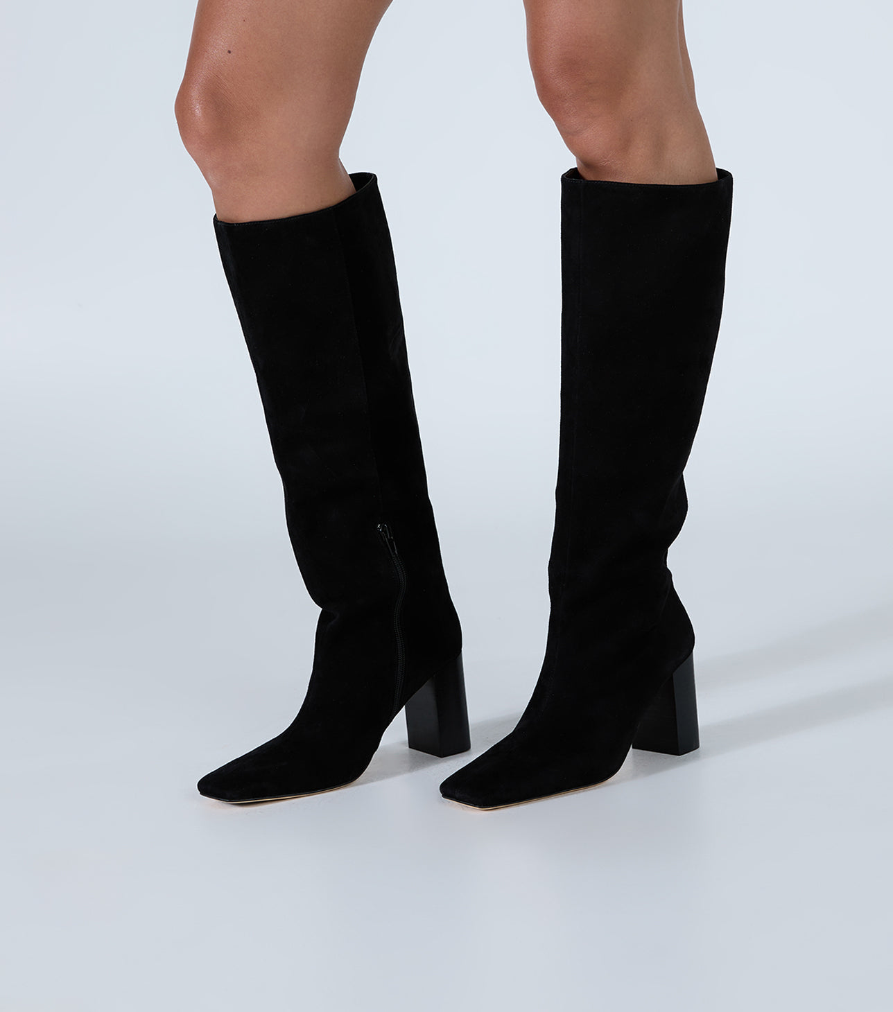 Flex Black Suede