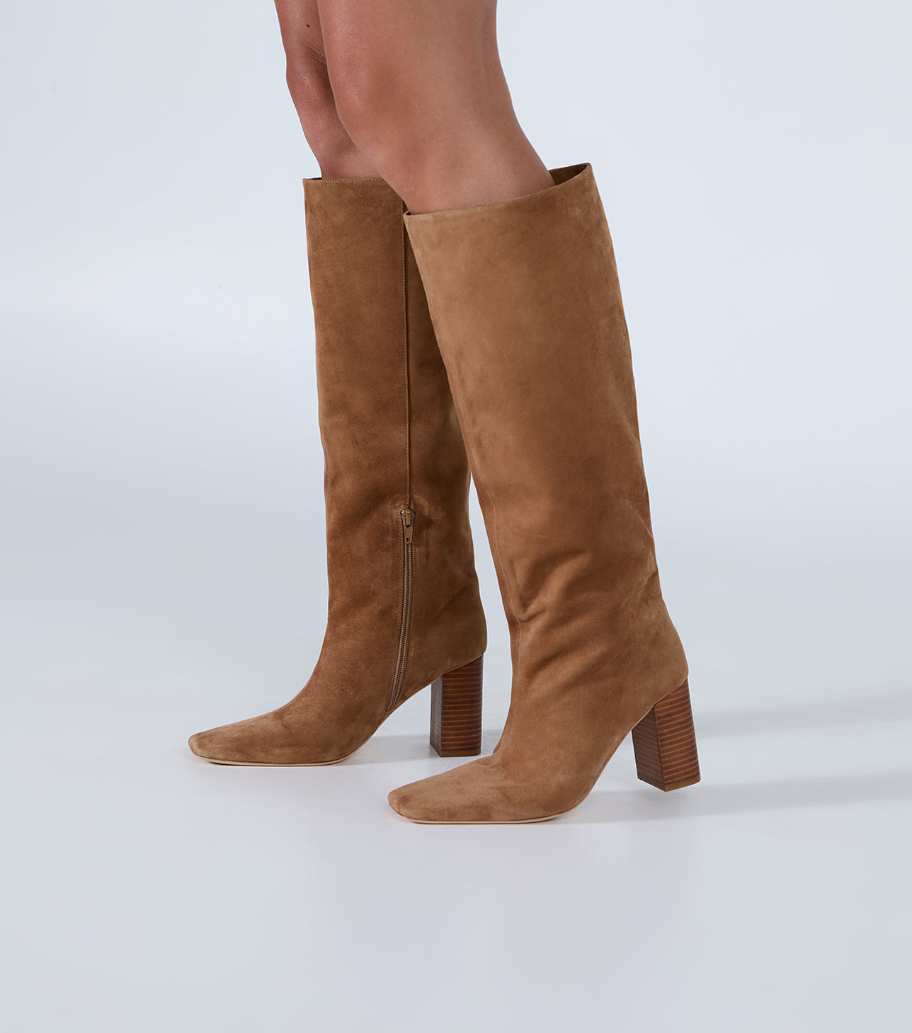 Flex Taupe Suede