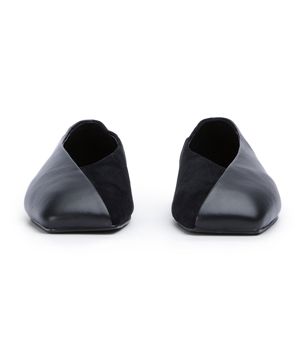 Hanna Black Nappa/Black Suede