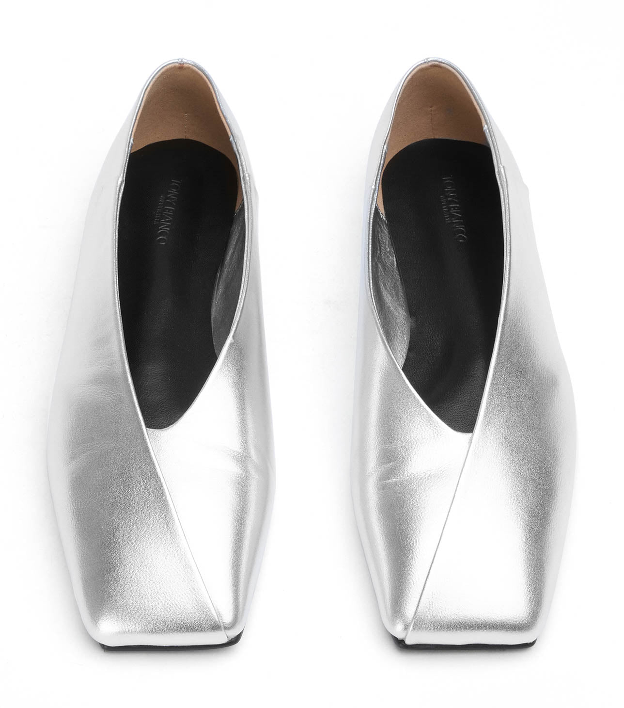 Hanna Silver Nappa Metallic