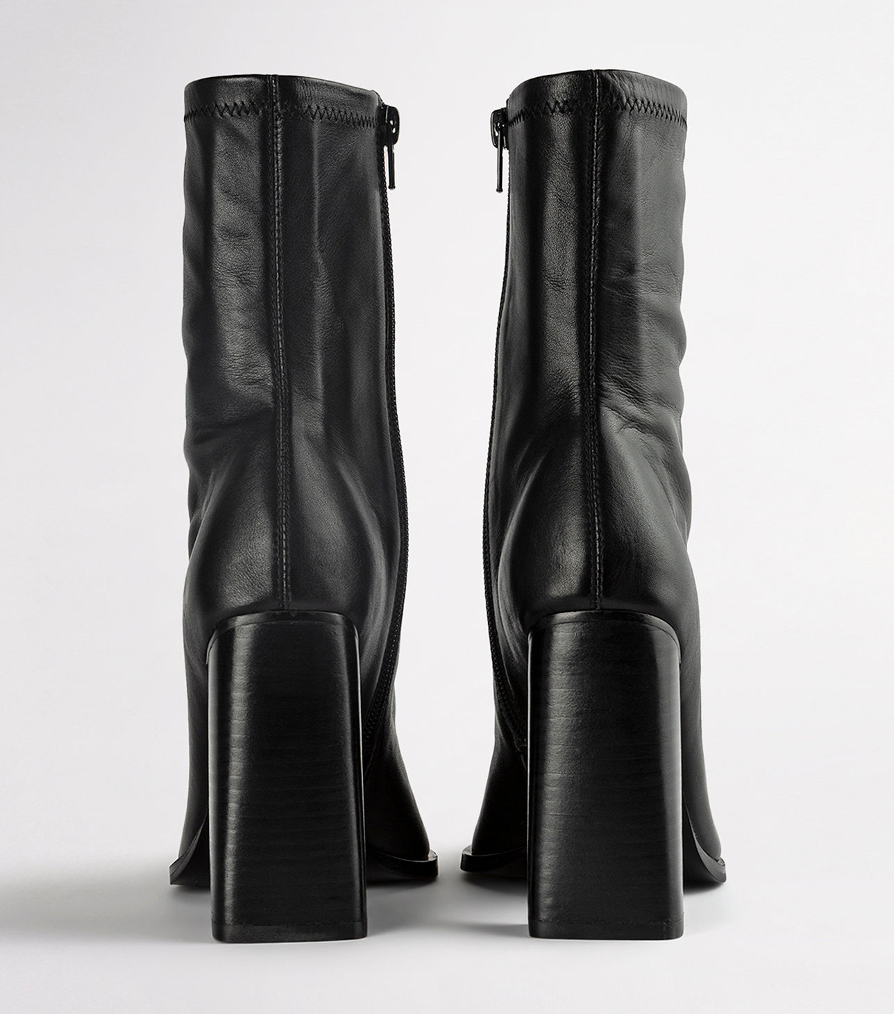 Ines Black Como Ankle Boots