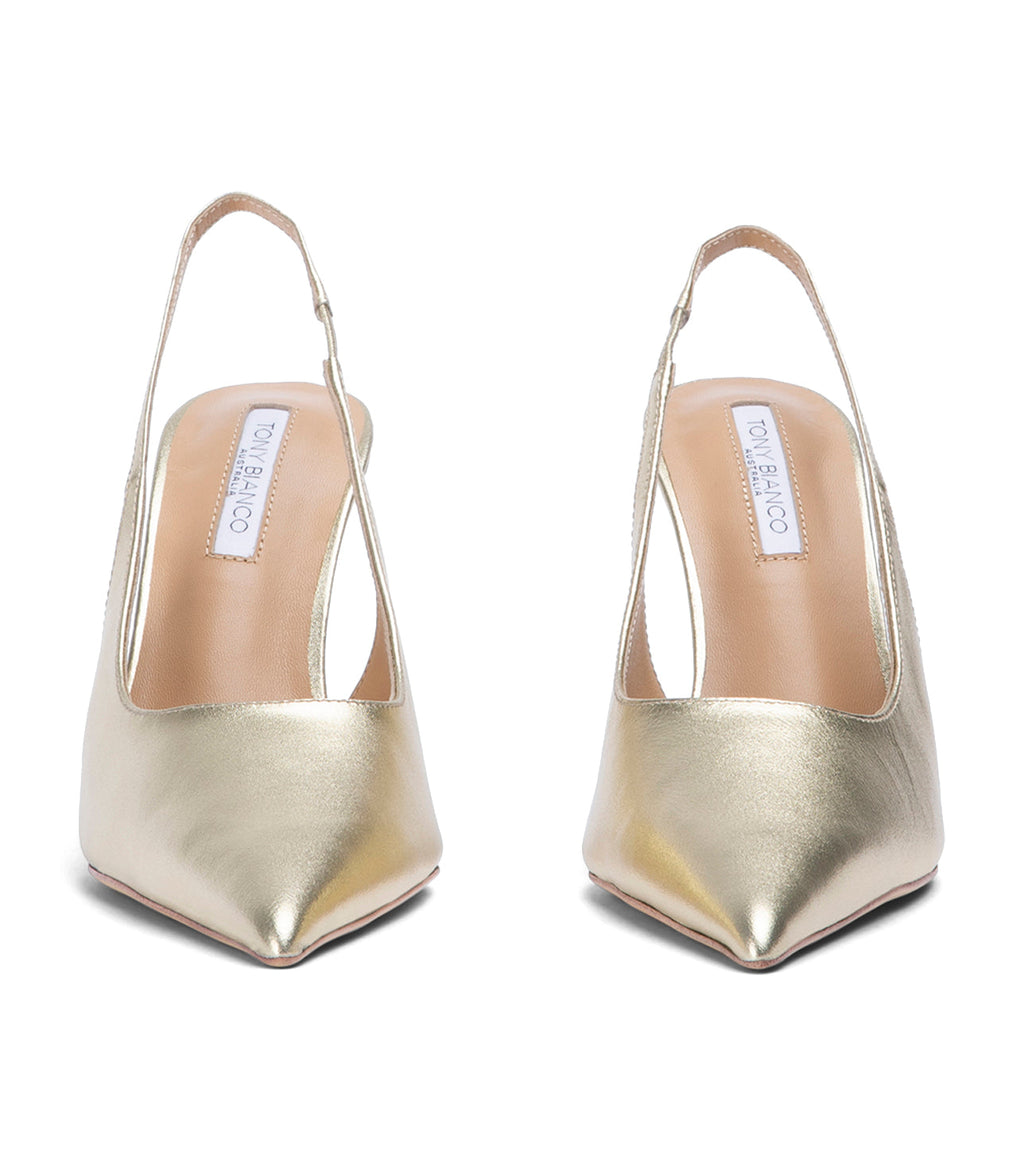 Ivy Gold Nappa Metallic