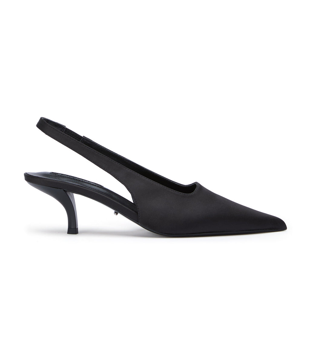 Jacki Black Satin