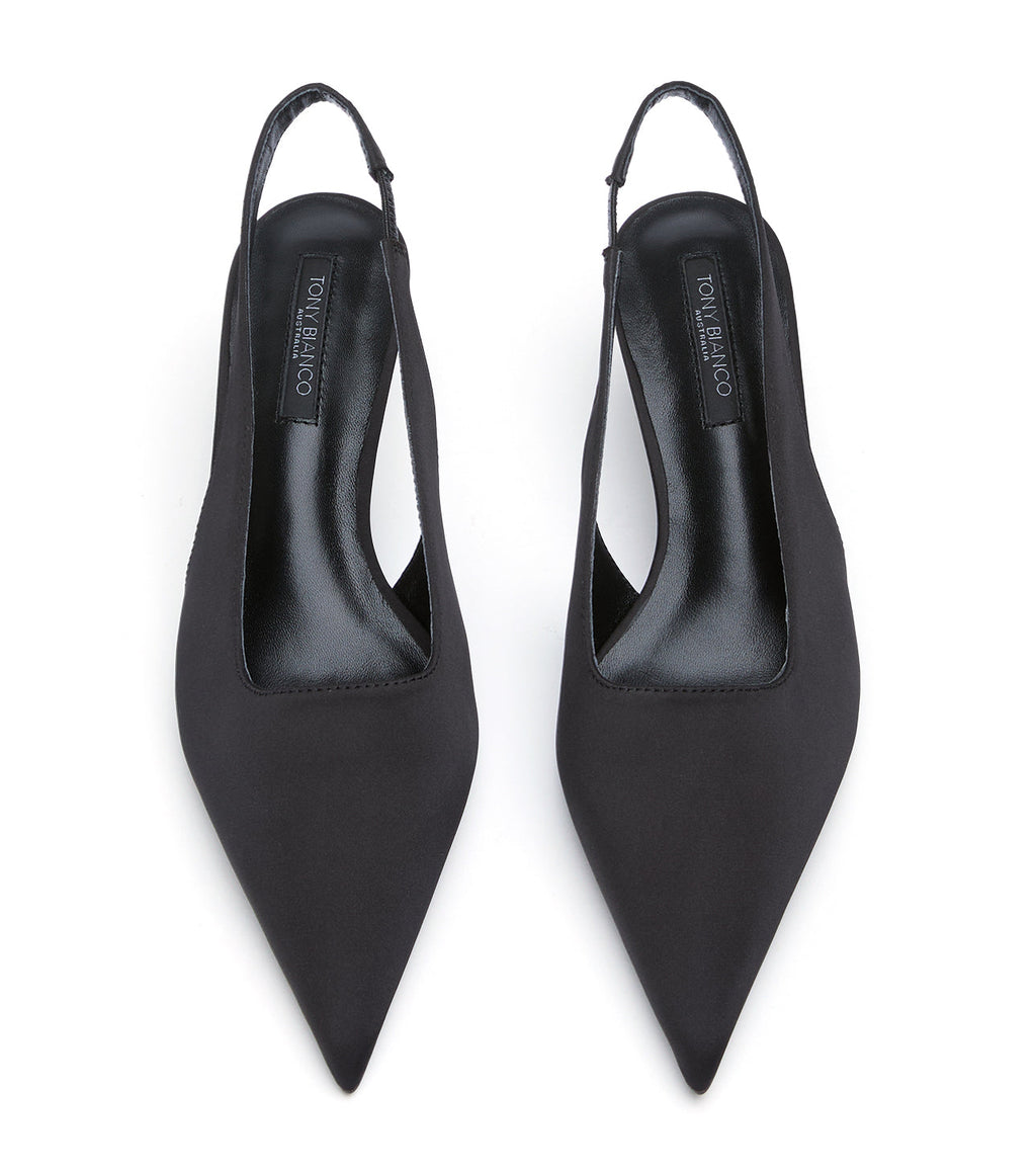 Jacki Black Satin