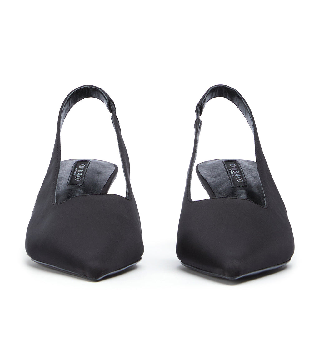 Jacki Black Satin