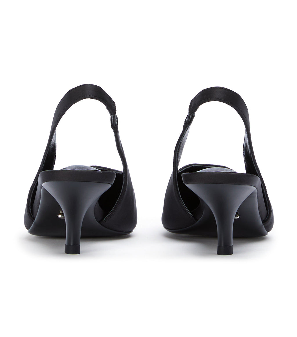Jacki Black Satin