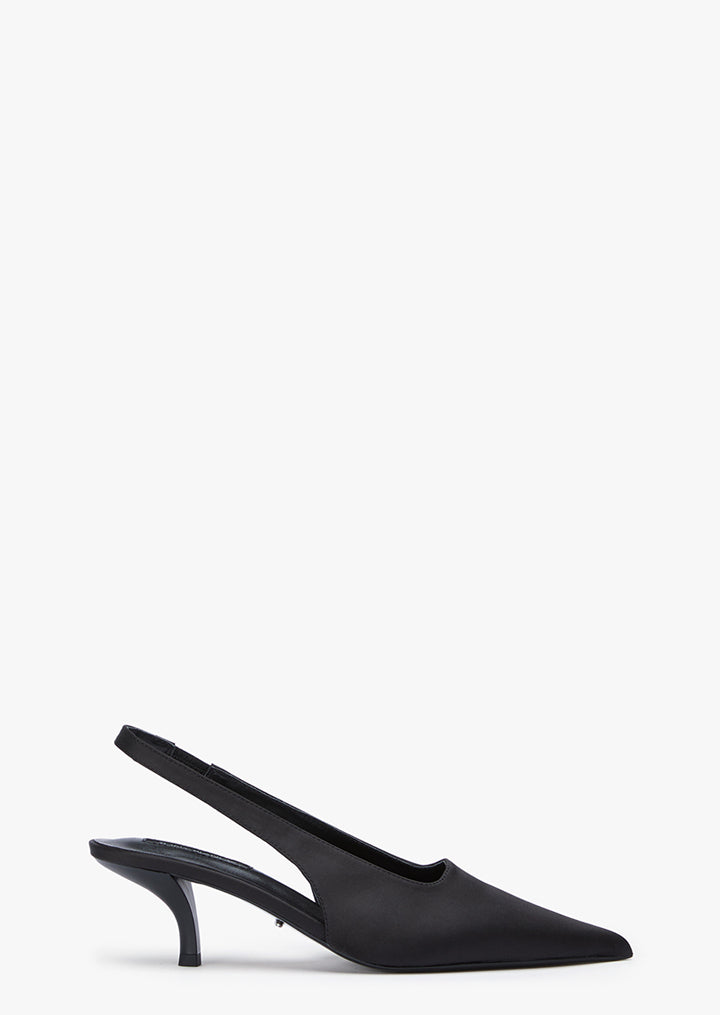 Jacki Black Satin