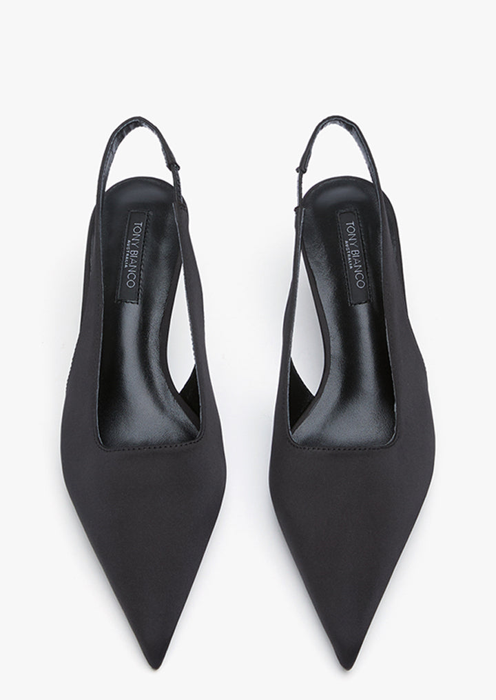Jacki Black Satin